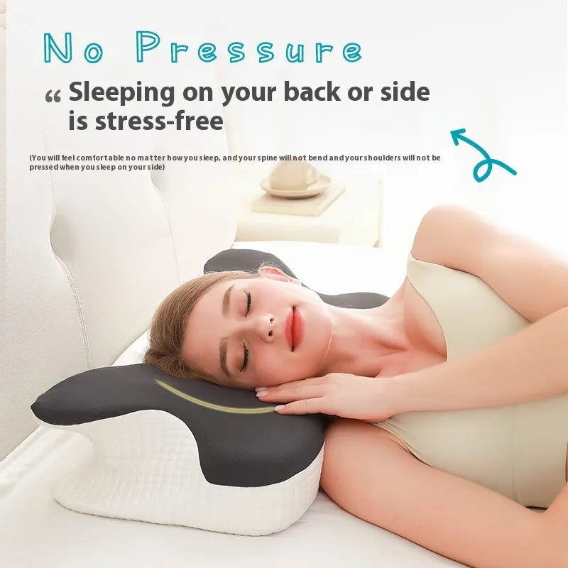 Memory Foam Neck Pillow – Wake Up Pain-Free
